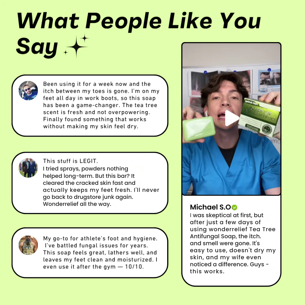 Wonderrelief AntiFungal Relief Soap Bar