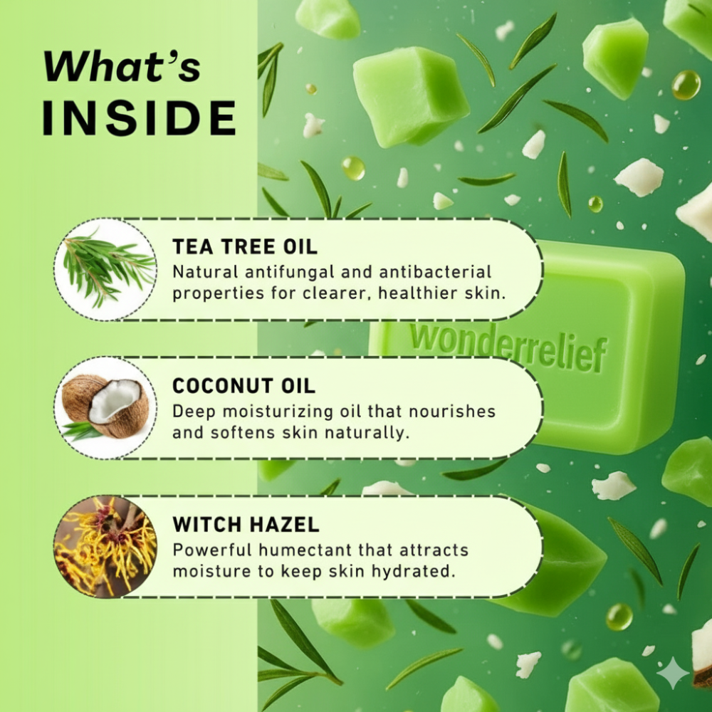 Wonderrelief AntiFungal Relief Soap Bar