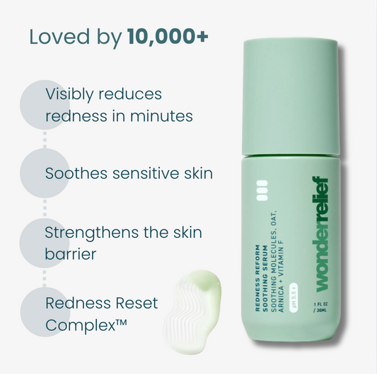 Wonder Relief | Natural Soothing Serum for Redness & Rosacea